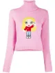 Image 1 of Chiara Ferragni embroidered logo jumper