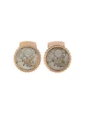 Tateossian Skeleton mechanical cufflinks - Gold