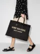 Image 2 of Saint Laurent logo-print shopper tote bag