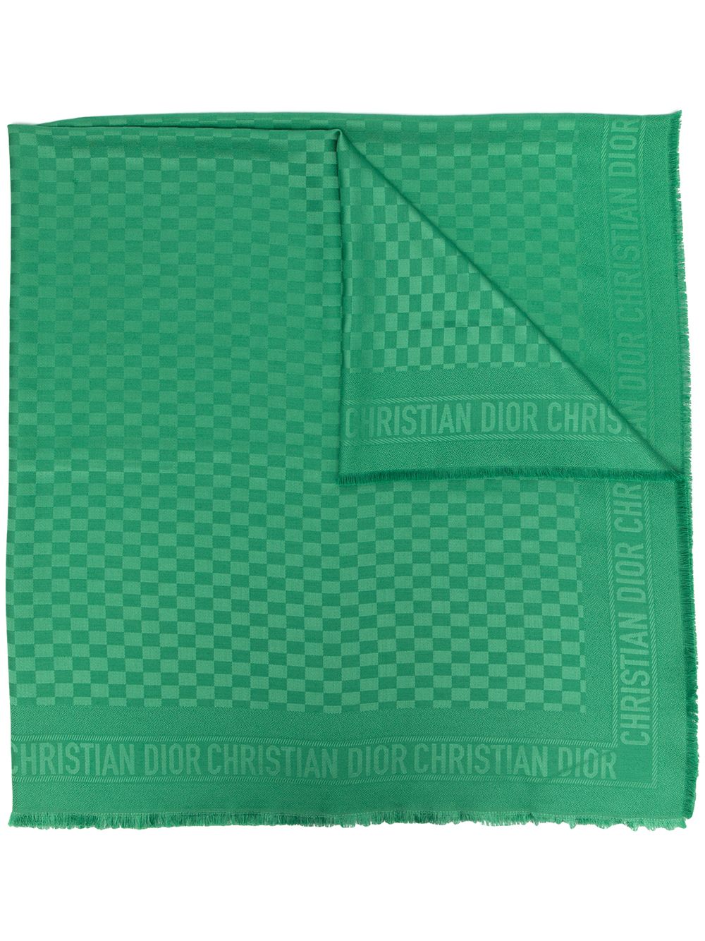 фото Christian dior шарф с жаккардовым логотипом