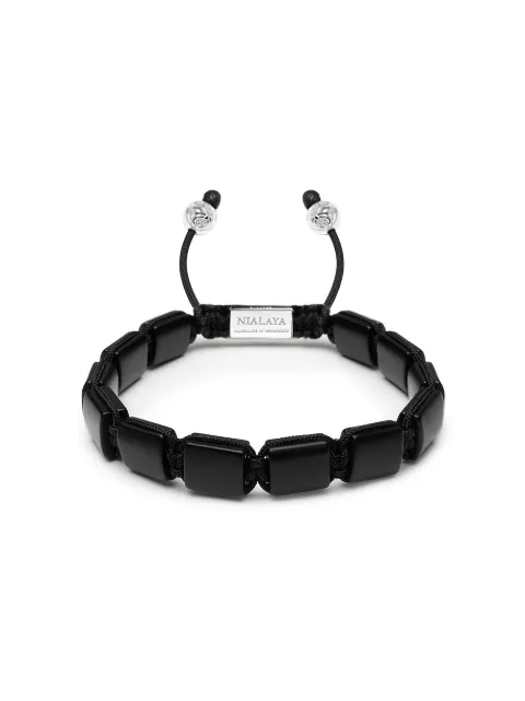 Nialaya Jewelry Armband mit Onyx-Perlen