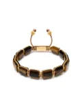 Nialaya Jewelry gemstone-embellished beaded bracelet - Brown