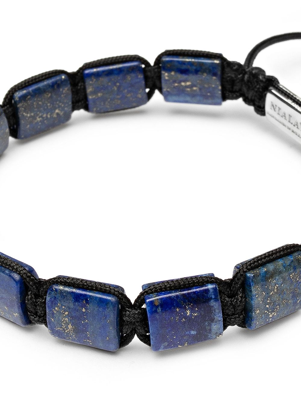 Shop Nialaya Jewelry Gemstone-embellished Beaded Bracelet In Blue