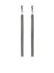 Image 1 of Saint Laurent Loulou tassel earrings