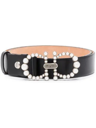 Ferragamo pearl belt clearance