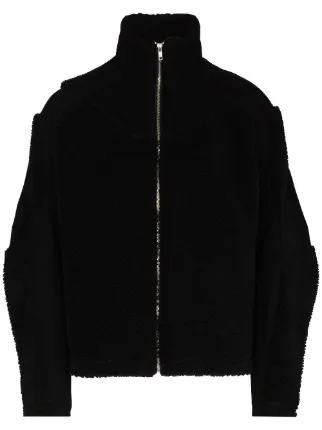 Gmbh Ecran Felt Zip Bomber Jacket Farfetch