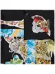 Image 1 of Salvatore Ferragamo graphic print silk scarf
