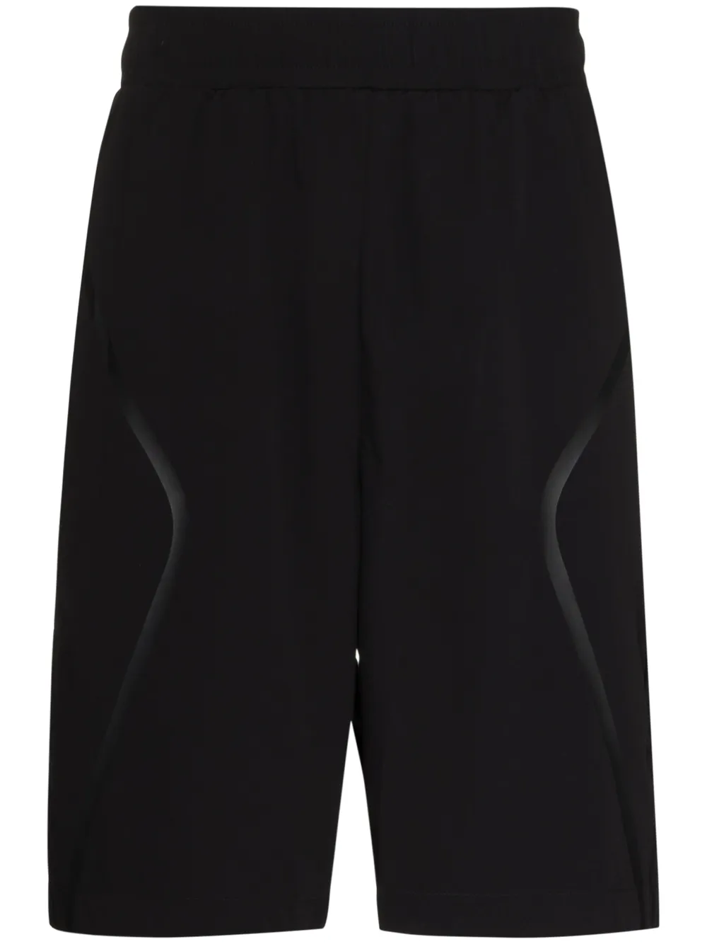 Shop A-cold-wall* Mid-rise Track Shorts In Black