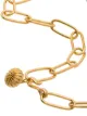 Brinker & Eliza engraved medallion necklace