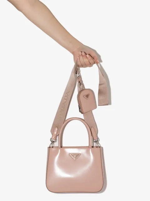 triangle prada purse