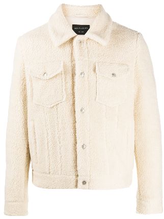 all saints bevin sherpa jacket