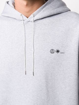 logo print hoodie展示图