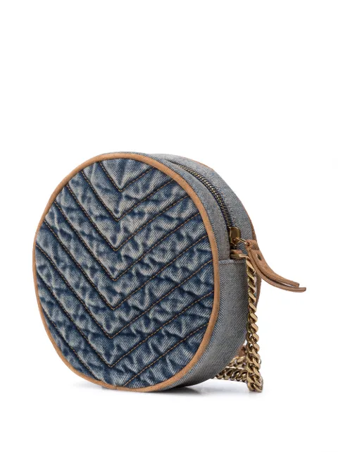 Shop Saint Laurent logo-plaque round 