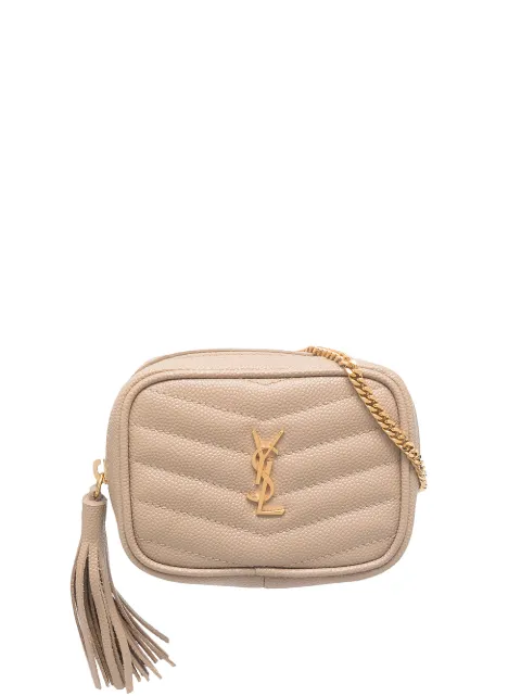 ysl white mini bolsa