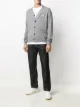 Imagen 2 de Acne Studios cárdigan tejido con parche de cara