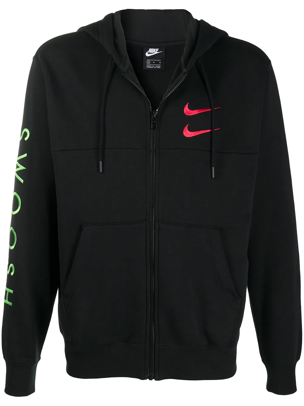 фото Nike худи sportswear swoosh на молнии