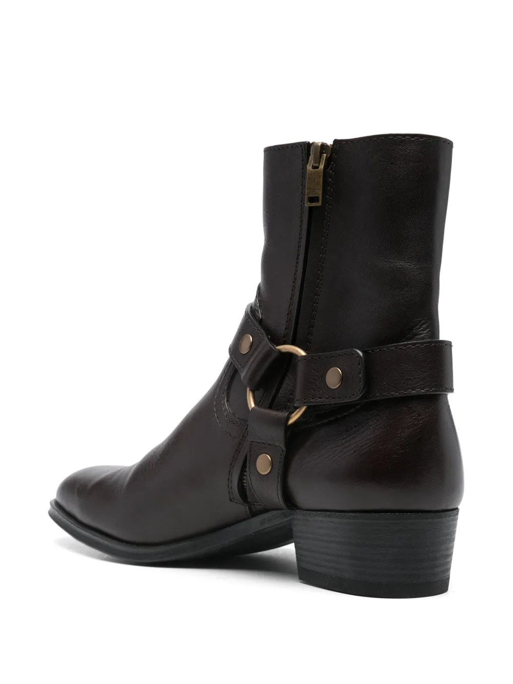 Saint laurent wyatt harness boot on sale