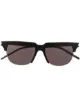 Image 1 of Saint Laurent Eyewear YSL Classic 11 half-rim sunglasses