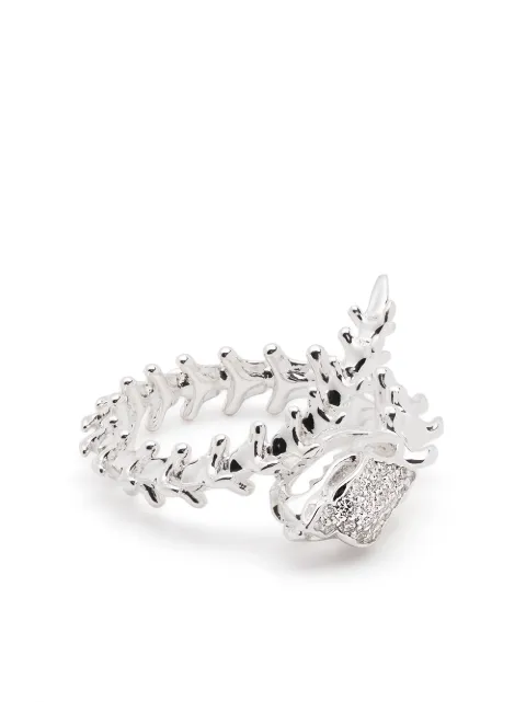 Shaun Leane Serpents Trace diamond wrap ring
