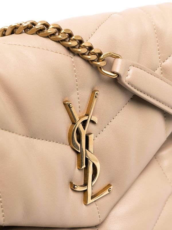 Loulou Small YSL Puffer Chain Shoulder Bag