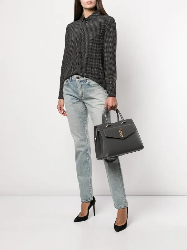 saint laurent medium uptown tote
