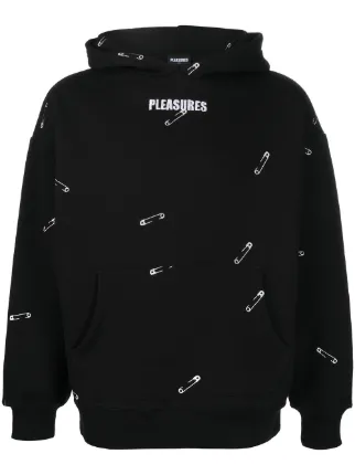 Pleasures safety pin hoodie Clearance