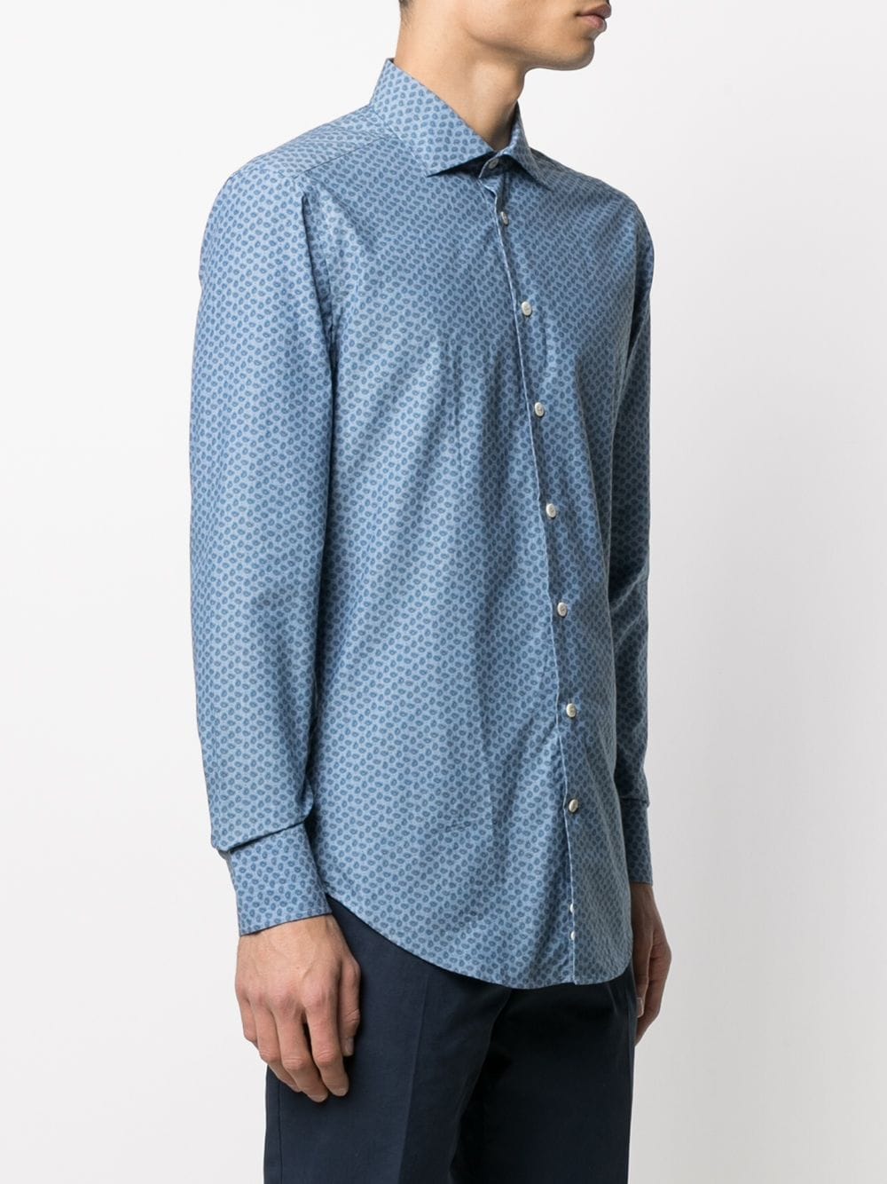 ETRO Paisley Print long-sleeved Shirt - Farfetch