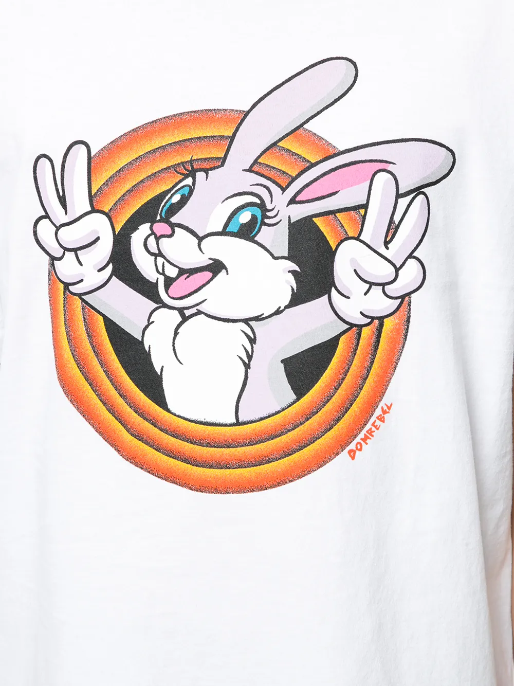DOMREBEL Katoenen T-shirt Wit