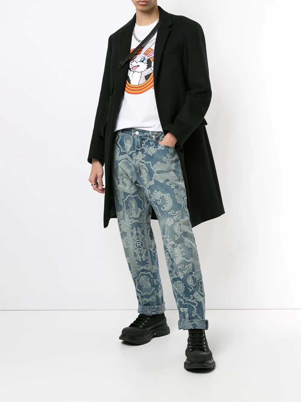 DOMREBEL Lucky Box-print cotton T-shirt | T-Shirts | Image 2