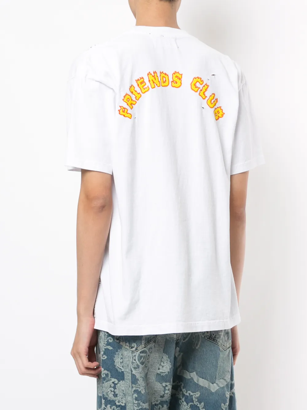 DOMREBEL Katoenen T-shirt Wit