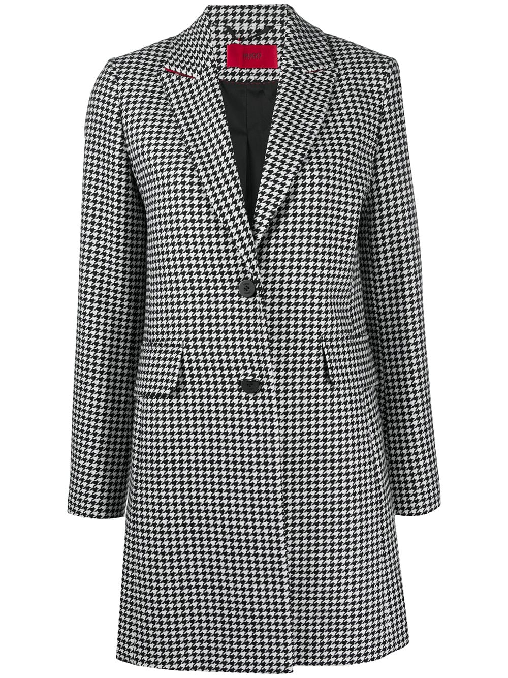 фото Boss hugo boss пальто с узором houndstooth