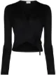 Image 1 of LESET Fallon wrap-style blouse