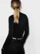 LESET Fallon wrap-style blouse