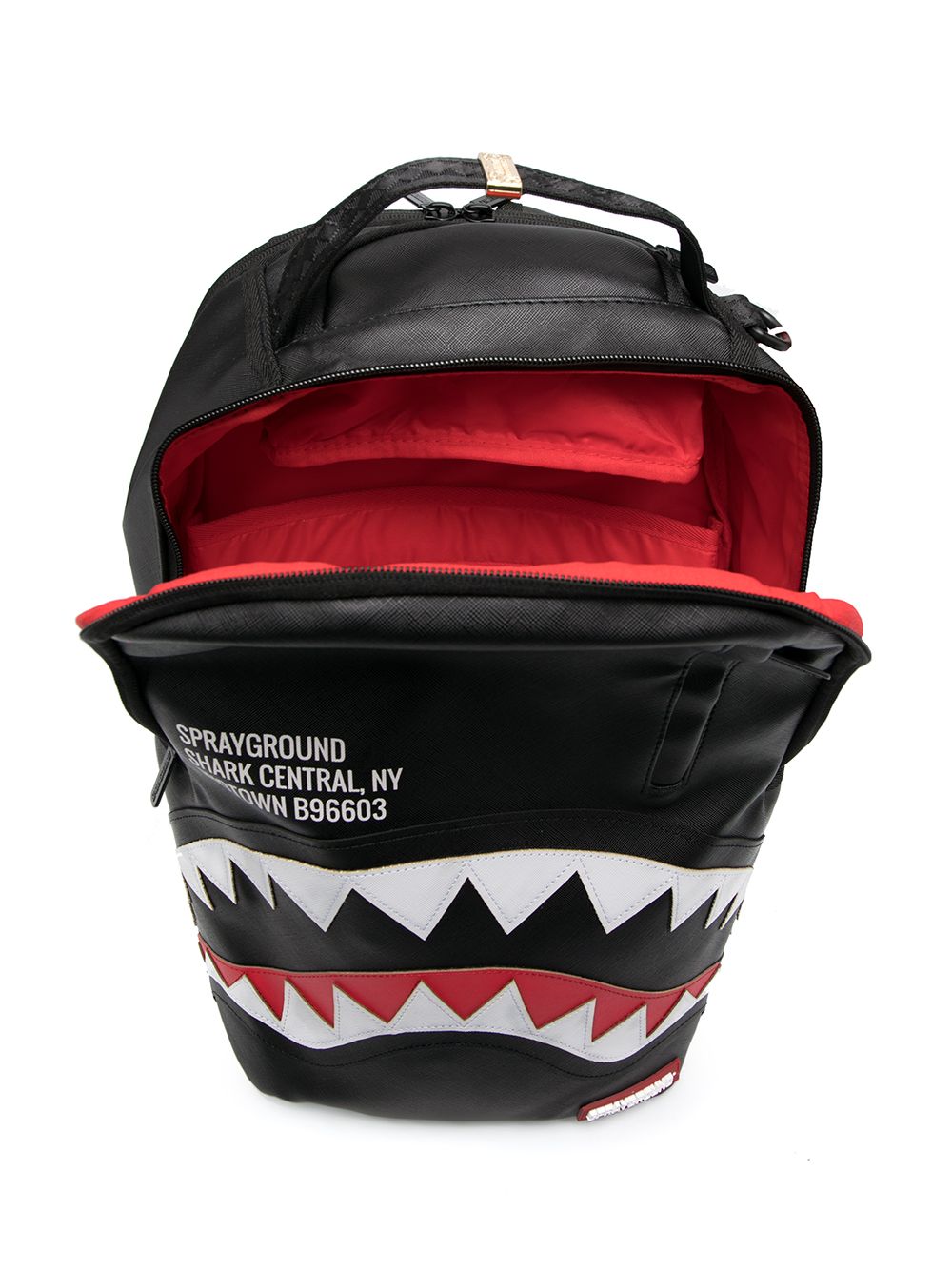 фото Sprayground kid рюкзак afrojack shark среднего размера