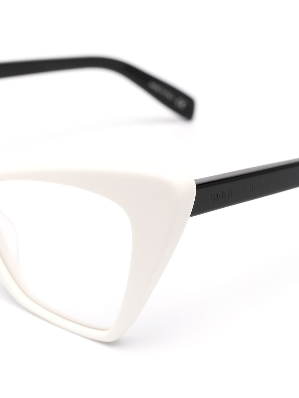 фото Saint laurent eyewear очки sl244opt в оправе 'кошачий глаз'