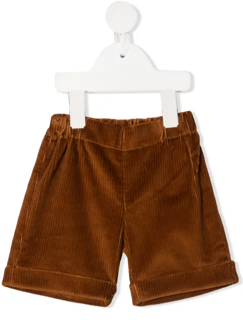 La Stupenderia corduroy knee-length shorts