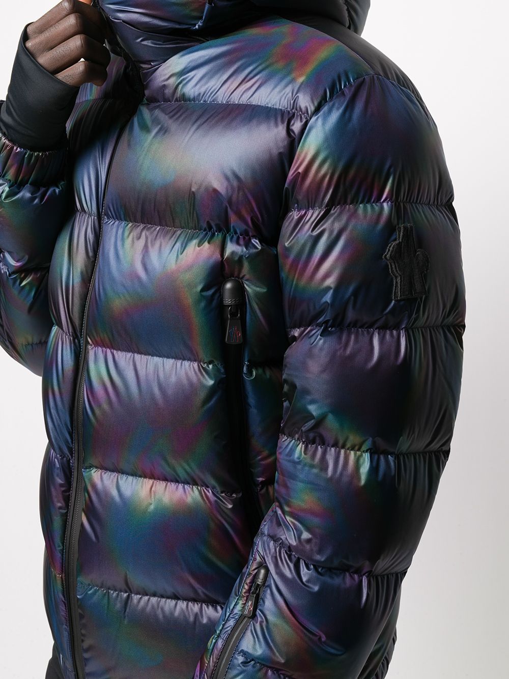 фото Moncler стеганый пуховик