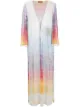 Image 1 of Missoni Mare sheer stripe print maxi dress