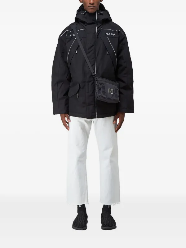 Napa By Martine Rose Epoch 3.0 Hooded Jacket | Black | FARFETCH GE