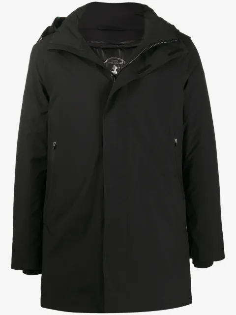 Save The Duck logo patch coat