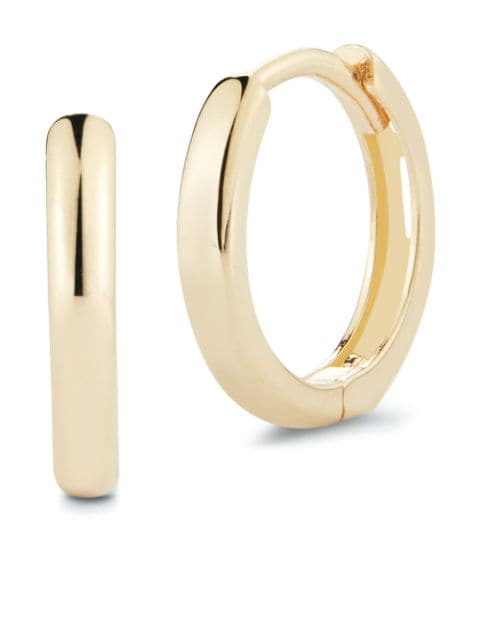 Mateo 14kt yellow gold small hoop earrings