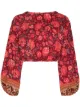 Image 1 of BOTEH Petra floral-print cropped top