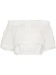 Image 1 of BOTEH open knit off-shoulder blouse