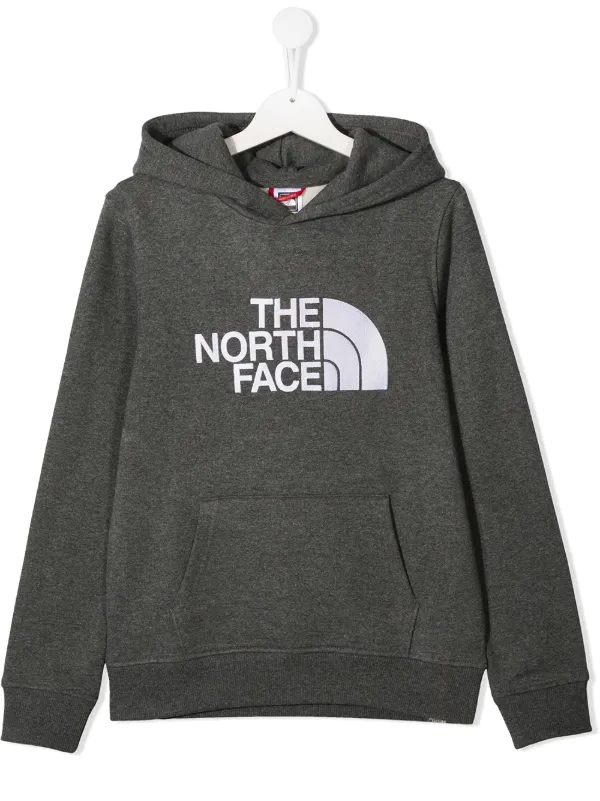 north face drew peak hoodie youth