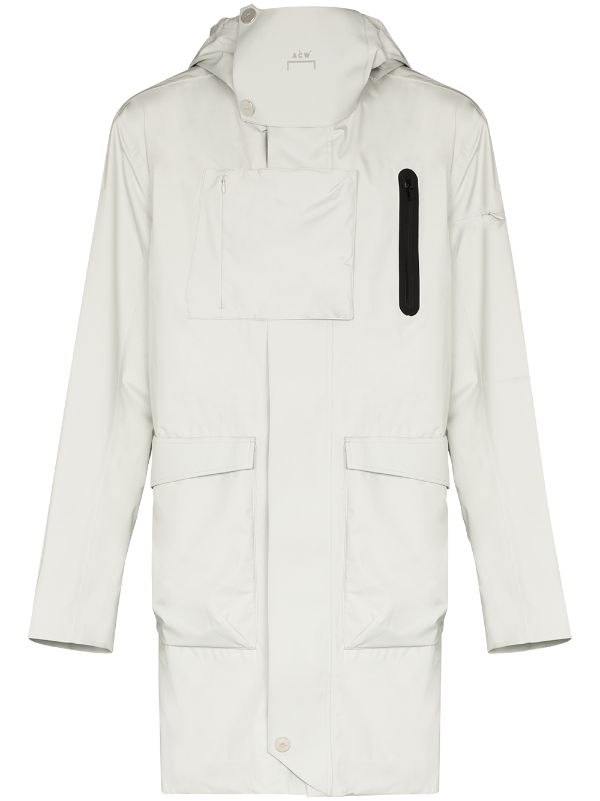 A-COLD-WALL* concealed-fastening Hooded - Farfetch