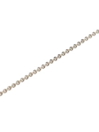 logo-pendant chain necklace展示图