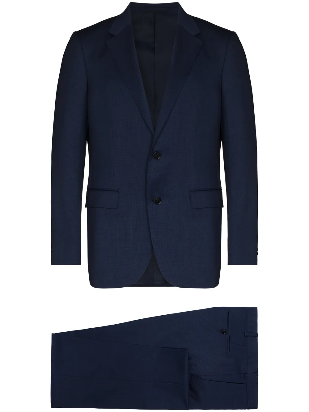 

Zegna Drop 7 two-piece wool suit - Blue