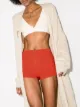 Image 2 of Live The Process ribbed knit shorts