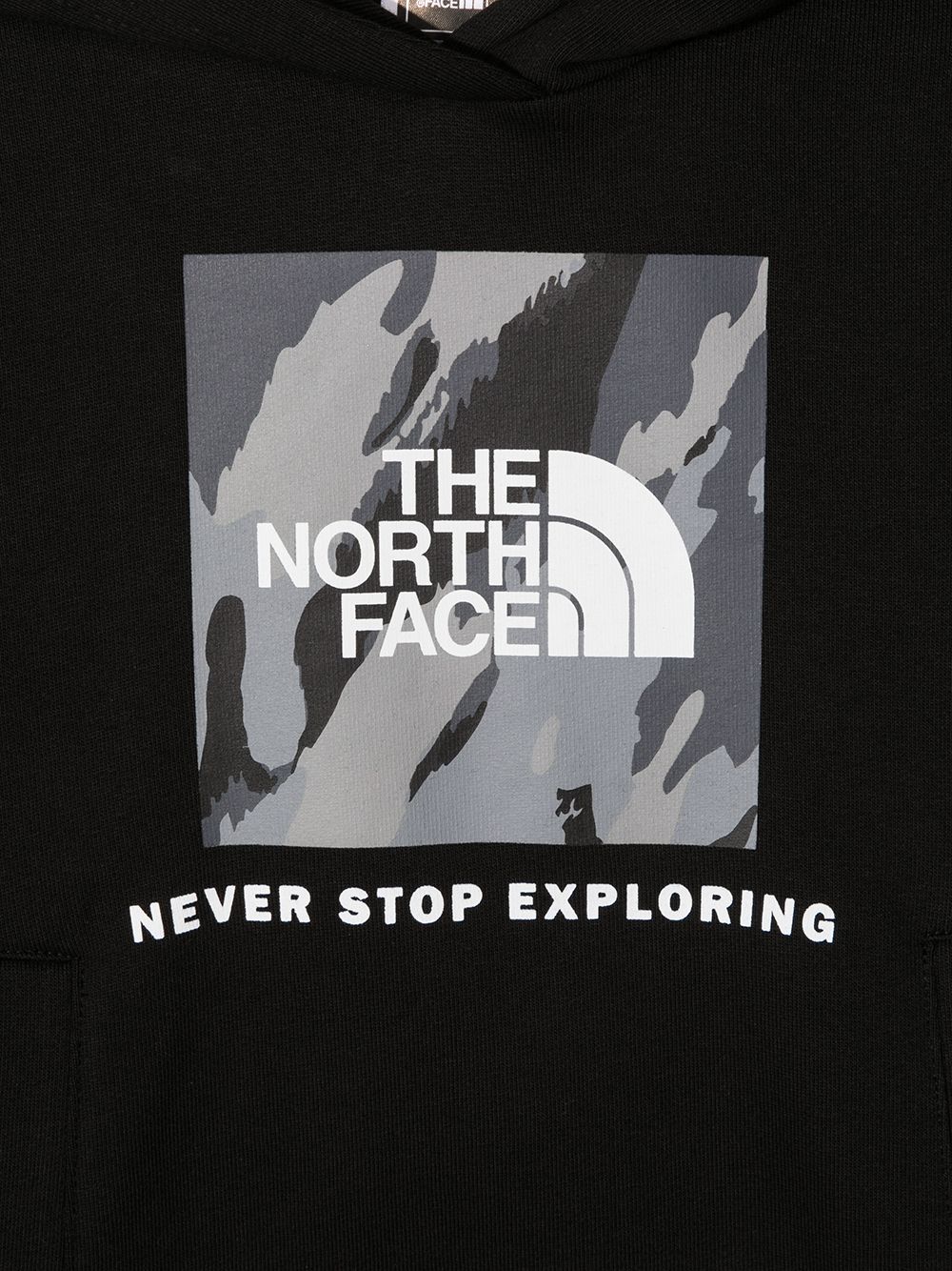 фото The north face kids худи с графичным логотипом