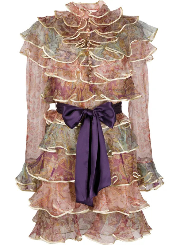 zimmermann ruffle dress